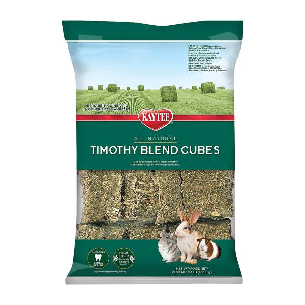 kaytee timothy hay blend cubes